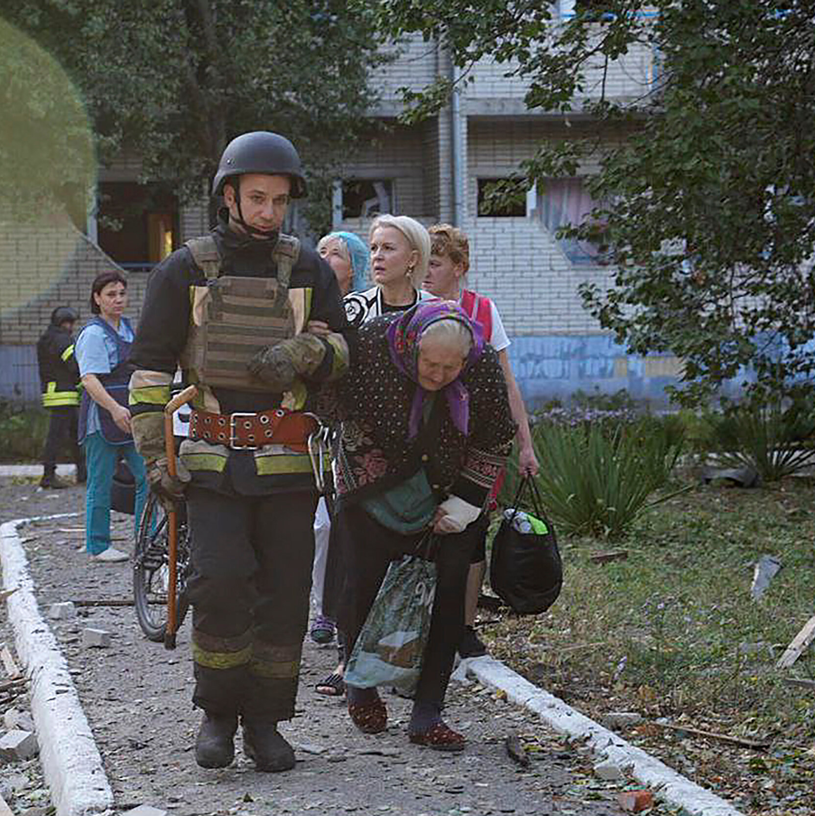 Ukraine Says Russia Hits Nursing Home Near Border, Killing 1