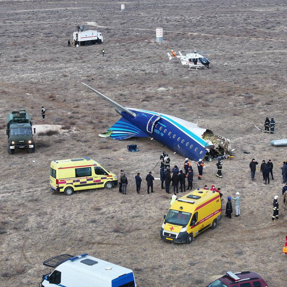 Passenger Jet Crashes in Kazakhstan With 67 Onboard