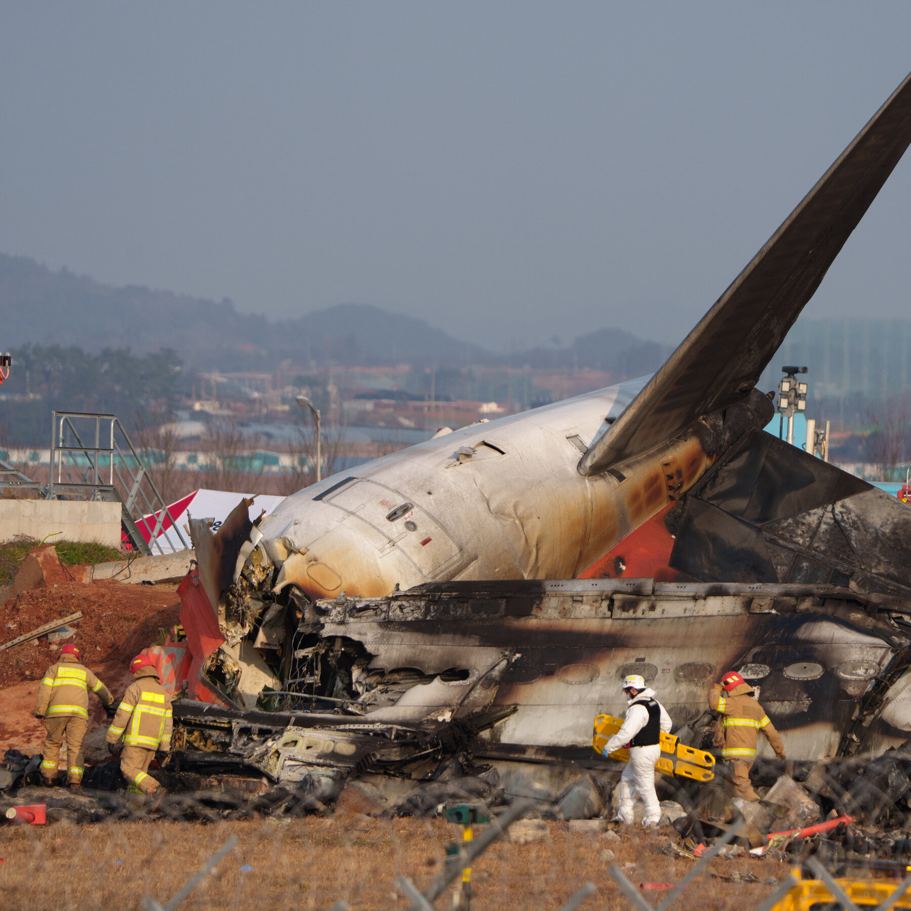 Anger and Agony in South Korea After Jeju Air Passenger Jet Crashes, Killing 179